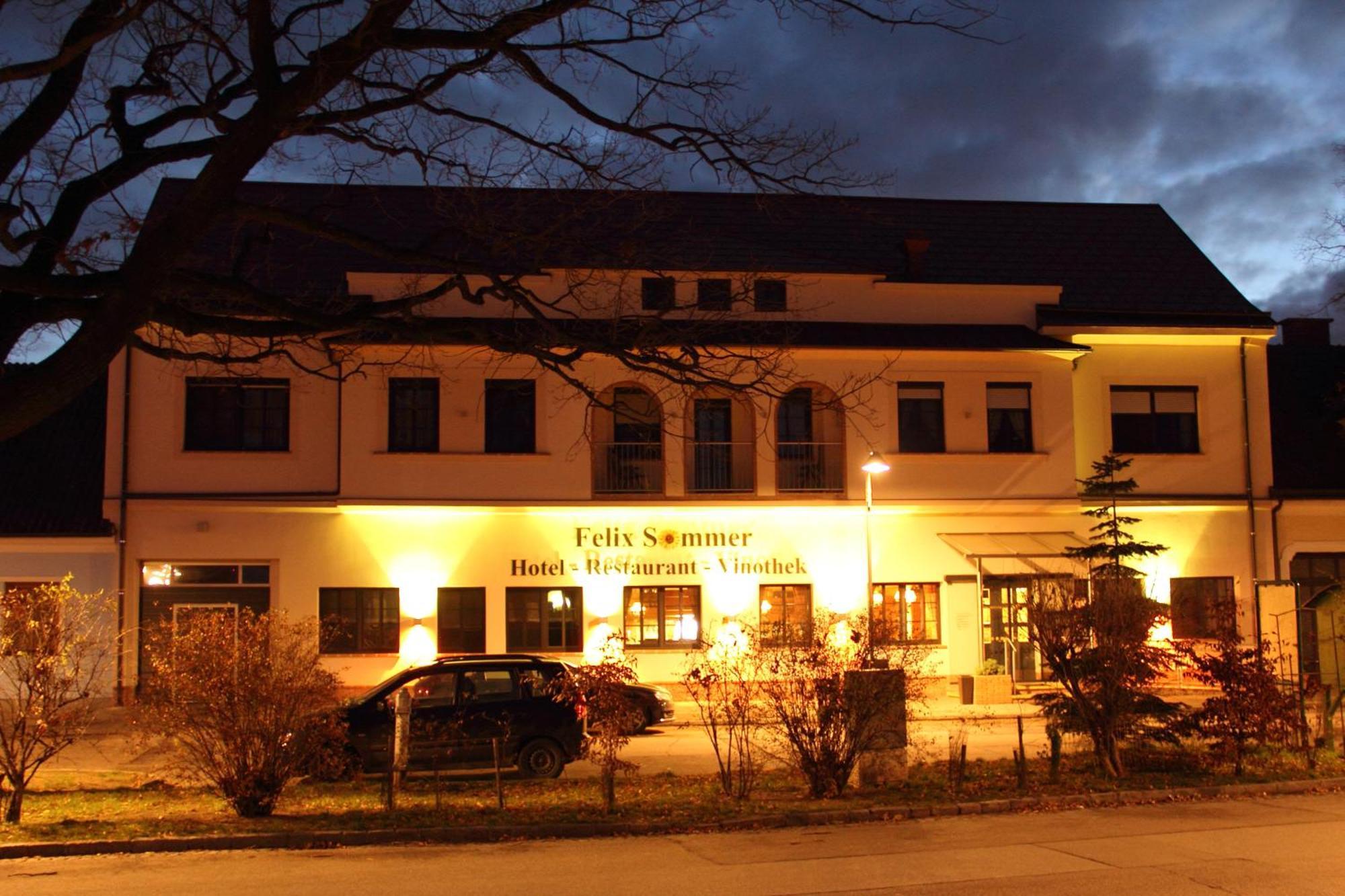 Hotel-Restaurant-Vinothek Felix Sommer Auersthal Экстерьер фото